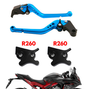 Racing Brake & Clutch Levers For VESPA GTS 300 Super BLUE