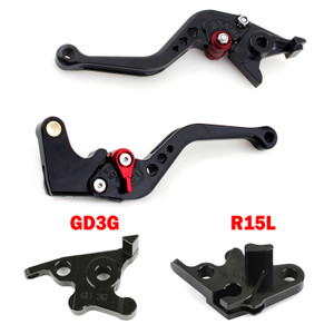 Racing Brake & Clutch Levers For Yamaha MT125 BLK Color