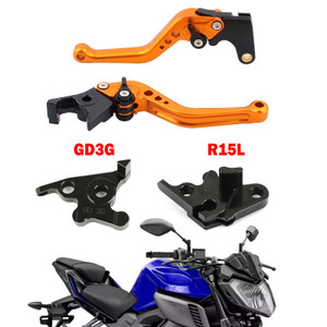 Racing Brake & Clutch Levers For Yamaha MT125 GOLD Color