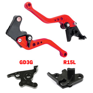 Racing Brake & Clutch Levers For Yamaha MT125 RED Color