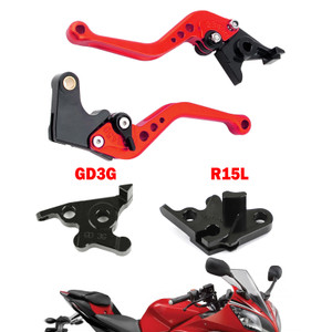 Racing Brake & Clutch Levers For Yamaha MT125 RED Color