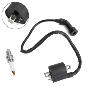 Ignition Coil + Spark Plug For Polaris Trail Boss 325 2000-2002 Trail Boss 330 2003-2011