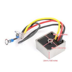Voltage Regulator Rectifier For Club Car DS 1992-2007 Gas golf cart models