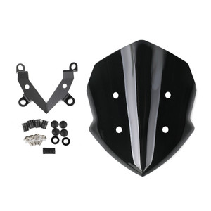 Windshield Windscreen For Kawasaki Z125 2019-2020 BLK