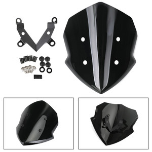Windshield Windscreen For Kawasaki Z125 2019-2020 BLK