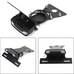 License Plate Bracket with Taillight For Yamaha XSR900 2014-2020 BLK