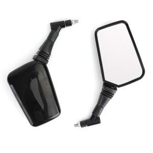 Pair M8 M10 Rearview Side Mirrors for Motorcycle Motorbike Moped Scooter Quad ATV UNIVERSAL