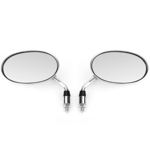 Motorcycle Rearview Side Mirrors Pair For Honda NV VF VT 400 600 750 1100 Shadow Magna CHR