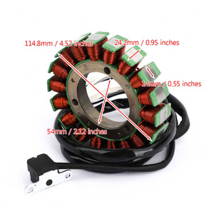 Magneto Generator Engine Stator Rotor Coil For Yamaha XVS650 V-Star Custom XVS650A V-Star Classic XVS650AT V-Star Silverado XVS650AT Drag Star Silverado XVS650A Drag Star Classic