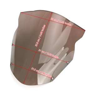 Windshield Windscreen For Kawasaki Ninja 650 ER6F 2009-2011 SMO