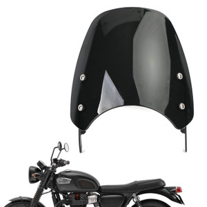 Windshield For Triumph Bonneville T100 T120 Thruxton 900 BLK