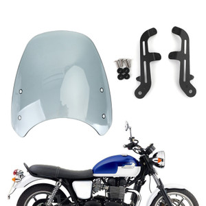 Windshield For Triumph Bonneville T100 T120 Thruxton 900 GRAY