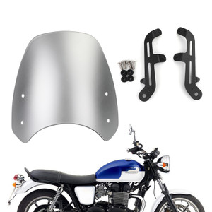 Windshield For Triumph Bonneville T100 T120 Thruxton 900 SIL