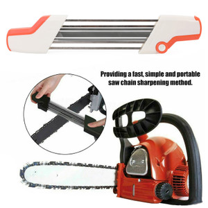 2 IN 1 Easy Chainsaw File Chain Sharpener Kits 7/32 5.5mm For Stihl 3/8"P 404"