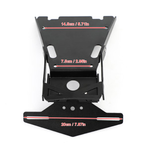 License Plate Bracket For BMW R NINE T 2014-2018 BLK