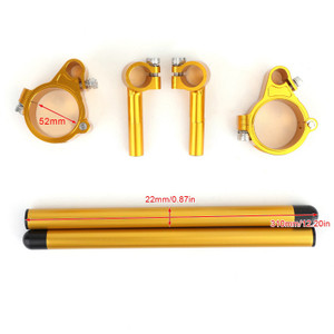 52MM Handlebar kit Universal GOLD