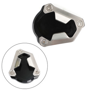 Kickstand Side Stand Extension Pad For Triumph Scrambler 1200XC 1200XE 2019-2020 BLK