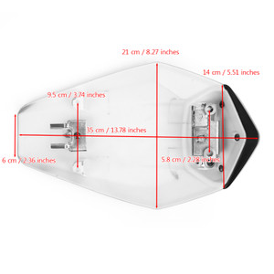 Seat Cover Cowl For Kawasaki ZX6R ZX10R 2019-2024 WHI Generic