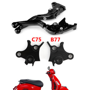 Adjustable Folding Extendable Racing Brake & Clutch Levers For BMW R1200GS Adventure (LC) 2014-2018 BLK