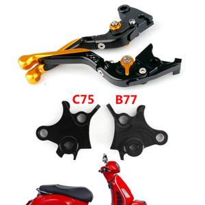Adjustable Folding Extendable Racing Brake & Clutch Levers For BMW R1200GS Adventure (LC) 2014-2018 GOLD