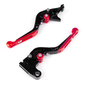 Adjustable Folding Extendable Racing Brake & Clutch Levers For BMW R1200GS Adventure (LC) 2014-2018 RED