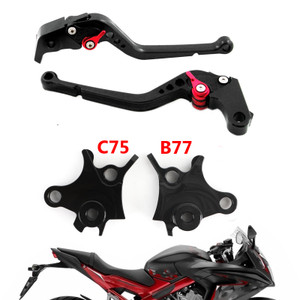 Racing Brake & Clutch Levers For BMW R1200GS Adventure (LC) 2014-2018 BLK