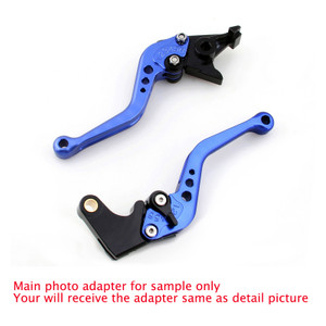 Racing Brake & Clutch Levers For BMW R1200GS Adventure (LC) 2014-2018 BLUE Short