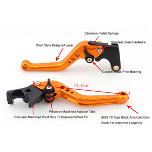 Racing Brake & Clutch Levers For BMW R1200GS Adventure (LC) 2014-2018 SIL Short