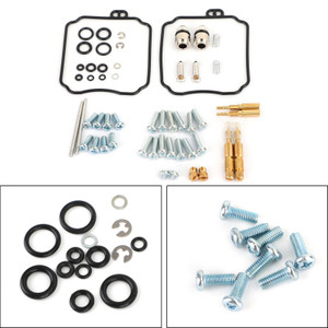 Carburetor Carb Rebuild Kit For Yamaha XVS65 V-STAR 650 Custom XVS65A V-Star 650 Classic 1998-2005 XVS65AT V-Star 650 Silverado 2002-2005