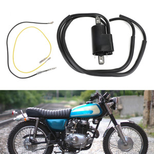 Ignition Coil For Honda CB160 Sport 1965-1969 CL160 Scrambler 1966-1967 CB175K 1969-1973 CL175K Scrambler 1968-1973 CB200K CL200 Scrambler 1974 CB200T 1975-1976