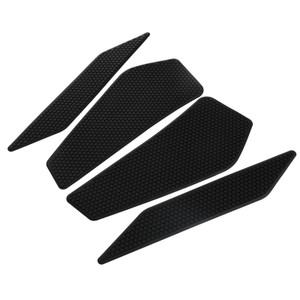 Stickers Tank Traction Pad Side Gas Knee Grip Protector For Kawasaki Ninja 400 2018-2020 BLK