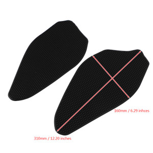 Stickers Tank Traction Pad Side Gas Knee Grip Protector For Yamaha YZF-R3 R3 2019-2020 BLK
