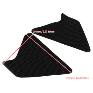 Stickers Tank Traction Pad Side Gas Knee Grip Protector For Yamaha XT1200 Z Super Tenere 2012-2019 BLK