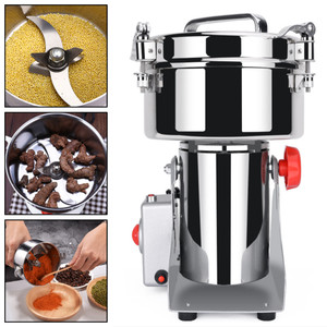 700G Herb Grain Grinder Electric Mill Cereal Machine-High Speed/Durable Life