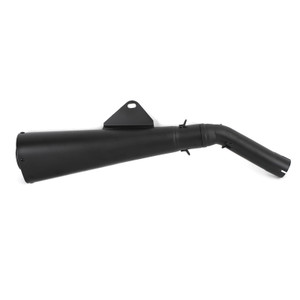 Slip on Exhaust Muffler Black For Honda Rebel CMX 300 500 2017 2018 2019 BLK