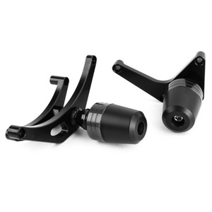 CNC Aluminum Frame Sliders Crash Protection For Ducati Supersport 939 2017 2018 2019 BLK