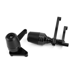 CNC Aluminum Frame Sliders Crash Protection For Ducati Supersport 939 2017 2018 2019 BLK