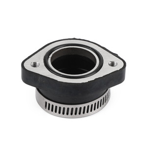 28mm Carburetor Intake Adapter Rubber Mounting Flange Manifold For VM24 PE26 PE28 PWK 28mm 110 125 140 150 160 cc Engine