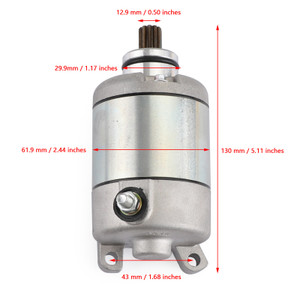 Starter Engine Starting 10-Spline For Honda TRX450ER Sportrax 450 R TRX450R TRX450ER Fourtrax 2006-2014