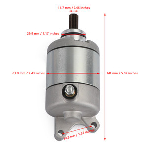 Starter Engine Starting 9-Spline For Honda CRF250 CRF250X 2004-2019 249cc