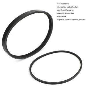Starter Generator & Drive Belt For Club Car/DS Golf Cart FE290 /FE350 1997+up