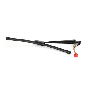 UTV Manual Hand Operated Windshield Wiper Rubber Blade Fit For Polaris Ranger RZR