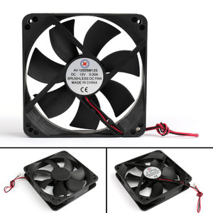 1Pcs DC Brushless Cooling PC Computer Fan 12V 12025s 120x120x25mm 0.2A 2 Pin