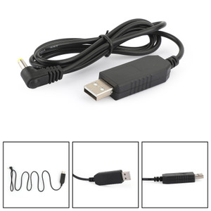 1PC USB Charger Cable with Led Indicator Light Fit for BaoFeng UV5RE UV-5R