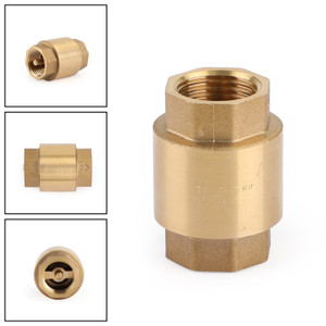 DN15 1/2" NPT In-Line Check Valve Brass Spring Loaded Inline 200PSI