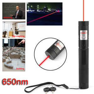 Rechargeable 900 Miles Red Laser Pointer Lazer Pen 650nm Visible Beam