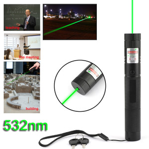 900Miles Green Laser Pointer Pen Visible Beam 18650 Torch Lazer Lamp 532nm