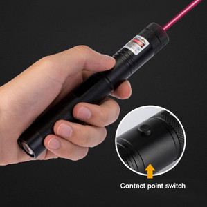 200 Miles 650nm Red Laser Pointer Pen Visible Beam Light Lazer + 18650 + Charger