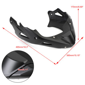 Belly Pan Kit Engine Cover Fairings Under Cowl Exhuast Guard Fit For Honda CB650R 2019-2021 CB650F 2014-2021 CB650FE 2019-2020 BLK