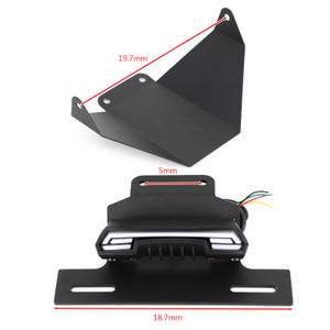 License Plate Bracket Fit For Yamaha BOLT R-SPEC XV950R 2014-2019 BLK